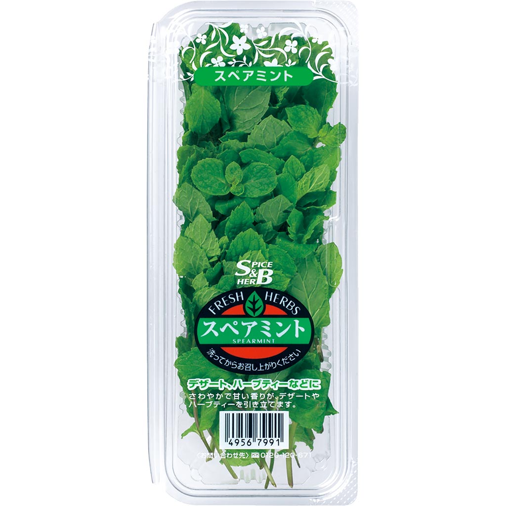フレッシュハーブ スペアミント 香辛料 調味料 エスビー食品公式通販 お届けサイト