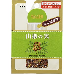 Ｓ＆Ｂ　袋入り　山椒の実（ミル詰め替え用）