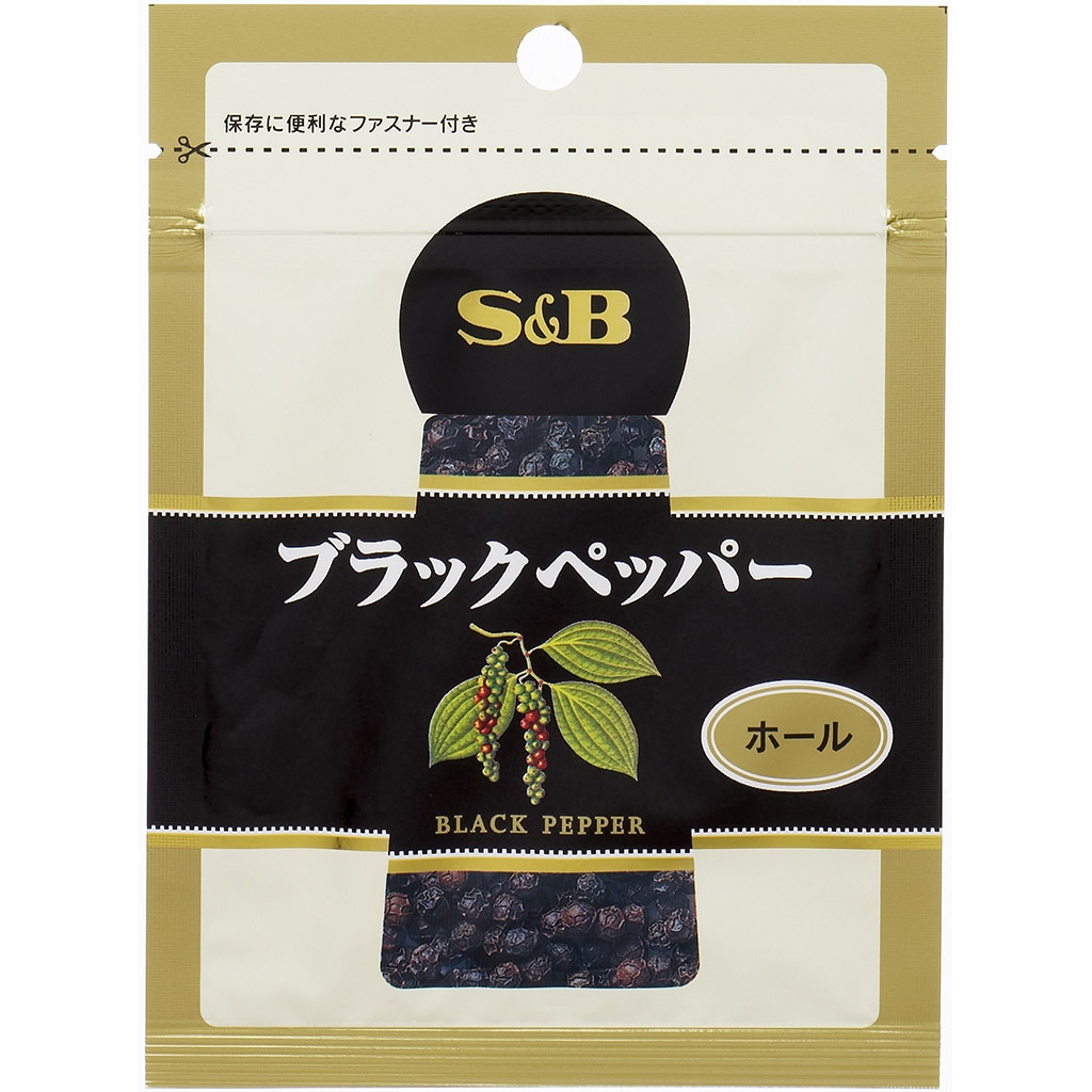 卓出 SB食品 ブラックペッパー ホール 100g