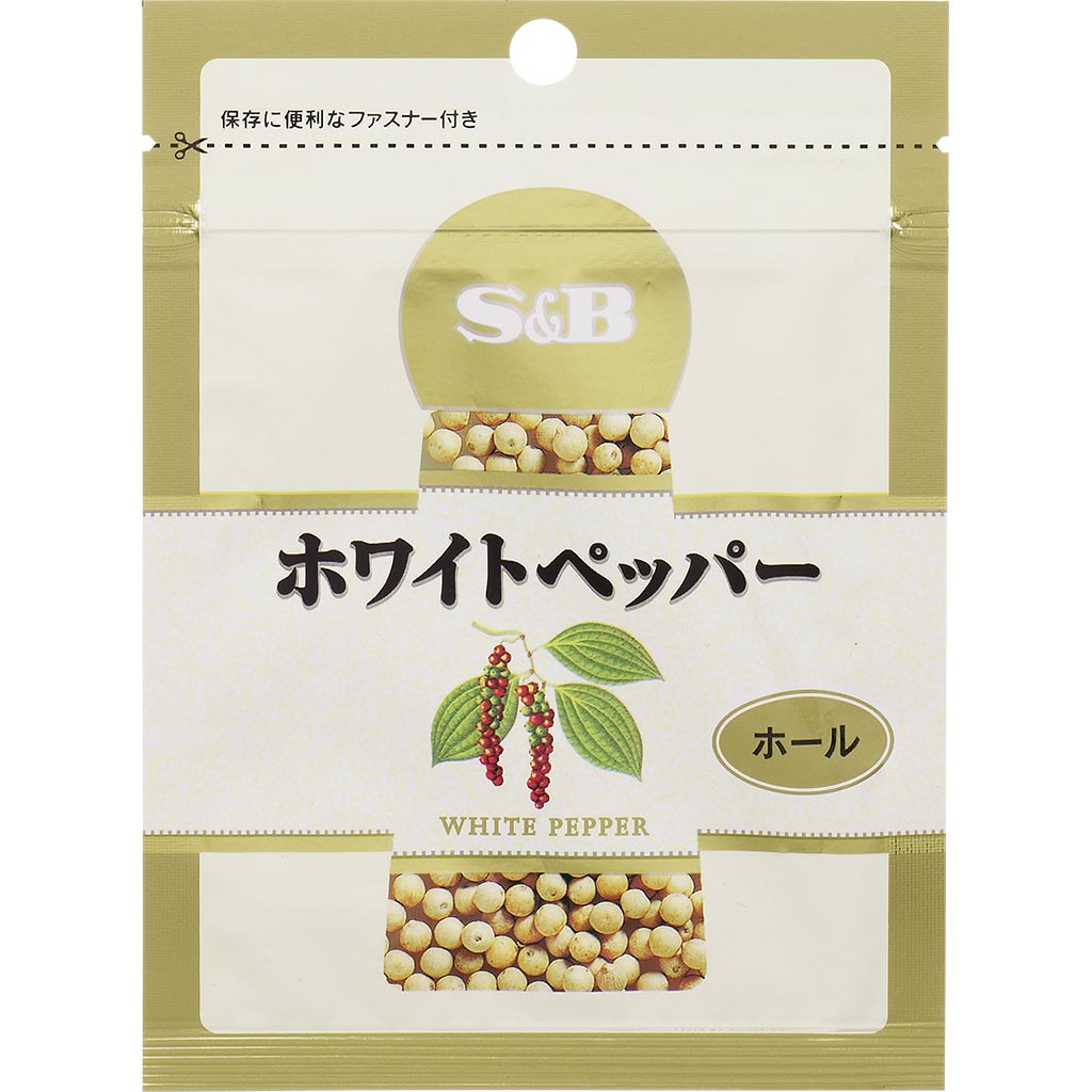 s b 袋入り ホワイトペッパー ホール 32g 香辛料 調味料 エスビー食品公式通販 お届けサイト s b 袋入り ホワイトペッパー ホール 32g 香辛料 調味料 エスビー食品公式通販 お届けサイト