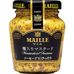 ＭＡＩＬＬＥ　種入りマスタード 103g