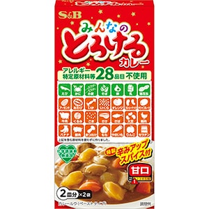 みんなのとろけるカレー（アレルギー特定原材料等28品目不使用）