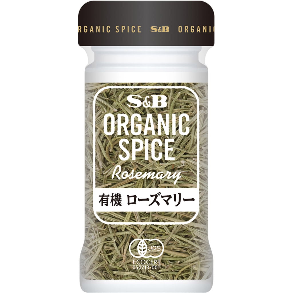ORGANIC SPICE 有機ローズマリー(パッケージ 瓶): 香辛料・調味料｜エスビー食品公式通販 お届けサイト