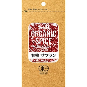 ORGANIC　SPICE　袋入り有機サフラン（ホール）