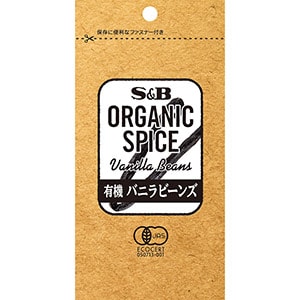 ORGANIC　SPICE　袋入り有機バニラビーンズ