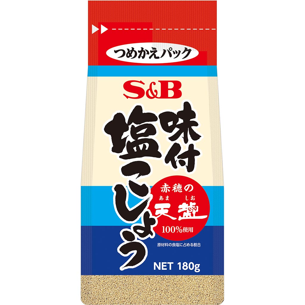 袋入り味付塩こしょう赤穂の天塩使用 香辛料 調味料 エスビー食品公式通販 お届けサイト