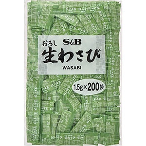 小袋おろし生わさび1.5ｇ　200入り