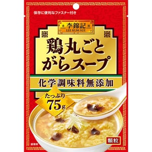 李錦記鶏丸ごとがらスープ化学調味料無添加　袋　75g