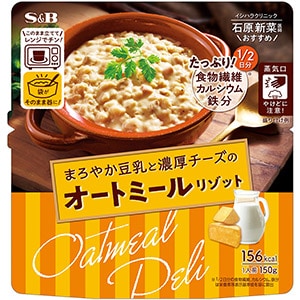 オートミール　ＤＥＬＩ　まろやか豆乳と濃厚チーズのオートミールリゾット１５０ｇ