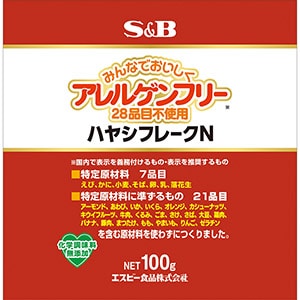 アレルゲンフリー（２８品目不使用）ハヤシフレークＮ　１００ｇ