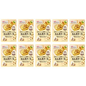 ＷｉｔｈＰｌａｎｔｓ豆乳クリームと燻製こしょうのカルボナーラ１３０ｇ×10個セット