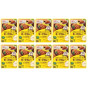 ＷｉｔｈＰｌａｎｔｓ大豆ミートとベジチーズのキーマカレー中辛１５０ｇ×10個セット