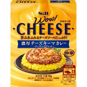 ＷＯＷ！ＣＨＥＥＳＥ　濃厚チーズキーマカレー　中辛　１５０ｇ