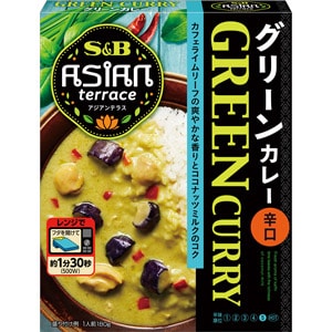 アジアンテラスグリーンカレー　辛口　１８０ｇ