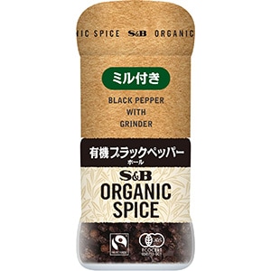ＯＲＧＡＮＩＣ　ＳＰＩＣＥ　ミル付き　有機ブラックペッパー　１９.５ｇ