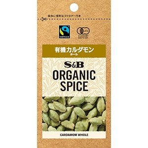 ＯＲＧＡＮＩＣ　ＳＰＩＣＥ　袋入り　有機カルダモン（ホール）　５ｇ