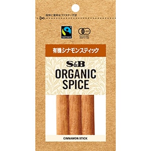 ＯＲＧＡＮＩＣ　ＳＰＩＣＥ　袋入り　有機シナモンスティック　３本