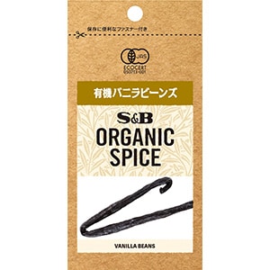 ＯＲＧＡＮＩＣ　ＳＰＩＣＥ　袋入り　有機バニラビーンズ　１本