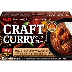Ｓ＆Ｂ　ＣＲＡＦＴ　ＣＵＲＲＹ　中辛　１３６.８ｇ