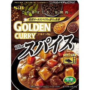 ゴールデンカレー　レトルト　ザ・スパイス　中辛　２００ｇ