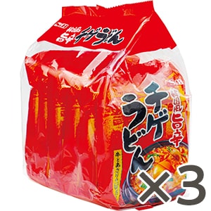 【賞味期限202602114】韓国風旨辛チゲうどん６食パック×3袋セット