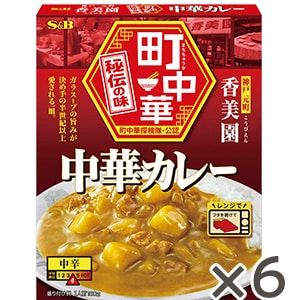 町中華　中華カレー１８０ｇ×６個セット