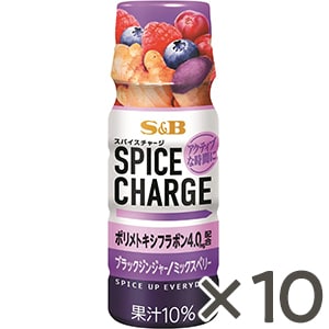 スパイスチャージ　ブラックジンジャー／ミックスベリー×１０本セット