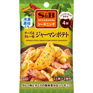 ＳＰＩＣＥ＆ＨＥＲＢシーズニング　ジャーマンポテト　チーズ＆カレー味　１４ｇ