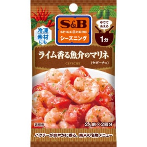 ＳＰＩＣＥ＆ＨＥＲＢシーズニング　ライム香る魚介のマリネ　９.６ｇ