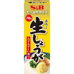 たっぷりサイズ　おろし生しょうが　７０ｇ