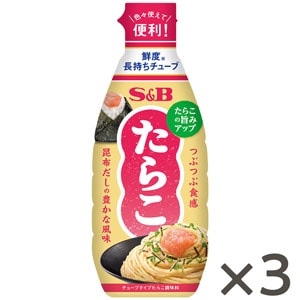 つぶつぶ食感たらこ　１５２ｇ×３個セット