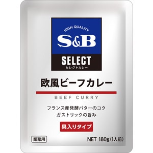 セレクト　カレー　欧風ビーフカレー　１８０ｇ