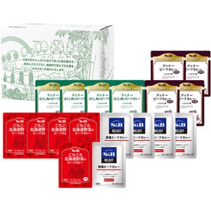 レトルトビーフカレー４種類１８食セット