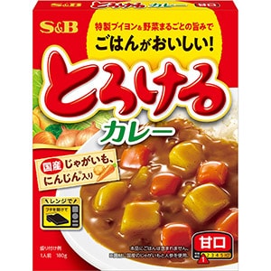 とろけるカレー　レトルト　甘口　１８０ｇ