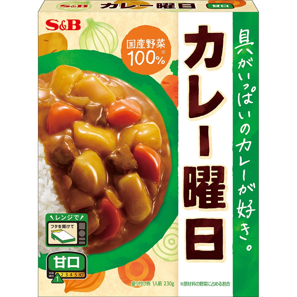 カレー曜日 甘口 230g