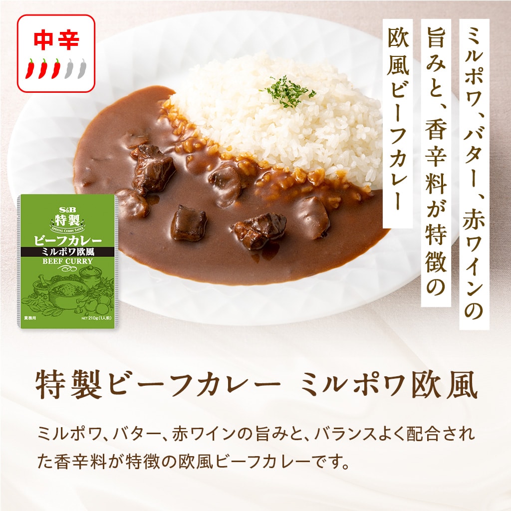 ビーフカレーレトルト５種類×２個バラエティアソートセット（送料無料）