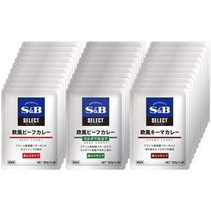 セレクト　カレー　３種類×１０食セット（３０食）