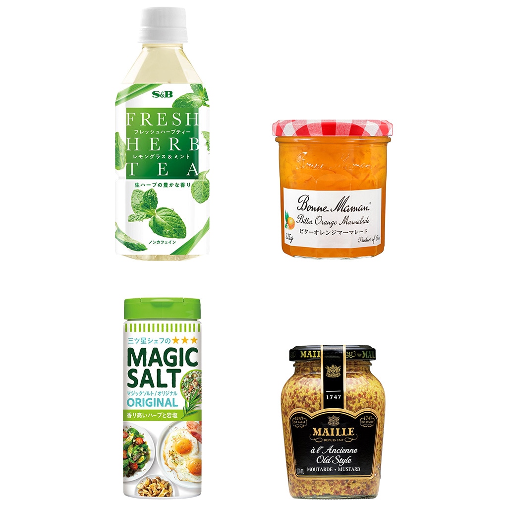 フレッシュハーブティー・パスタでパーティーセット