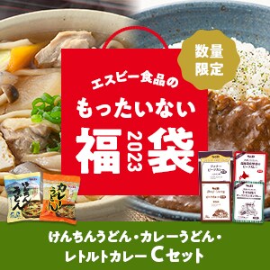 （けんちんうどん・カレーうどん・レトルトカレー）