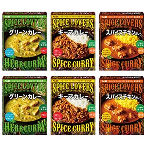 レトルトカレーSPICE LOVERS３種６食セット