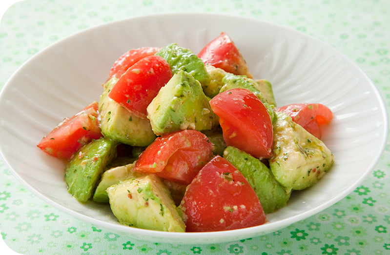 マジックソルトでトマトとアボガドのサラダ