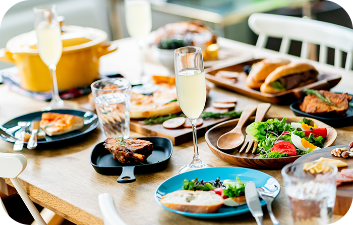 家族でのパーティーをちょっとおしゃれにしたい