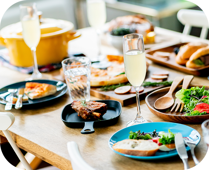 家族でのパーティーをちょっとおしゃれにしたい