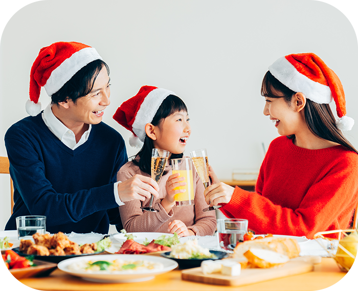 家族との時間をゆっくり過ごしたい