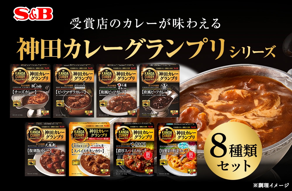 神田カレーグランプリ８種類セット 