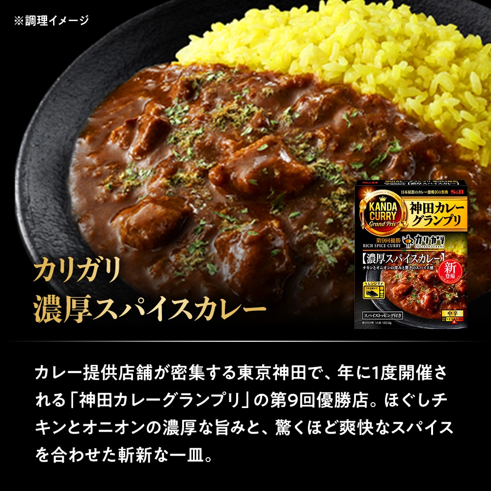 カリガリ 濃厚スパイスカレー