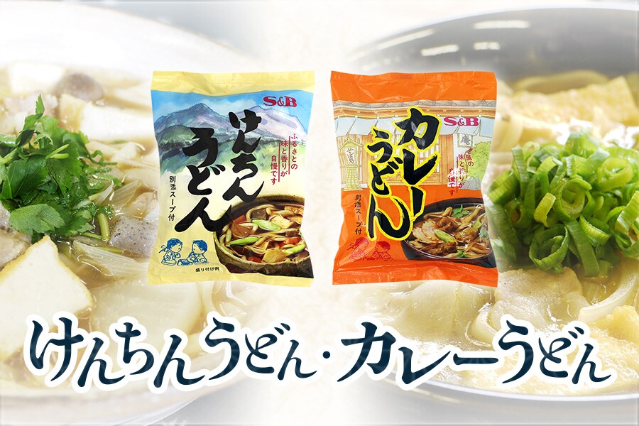 けんちんうどん・カレーうどん