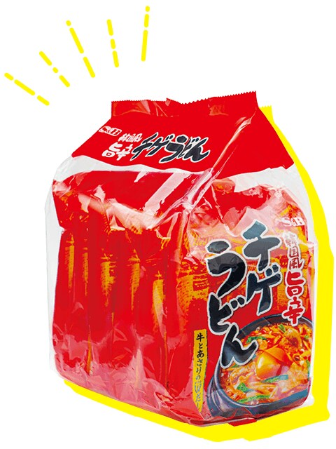 韓国風 旨辛チゲうどん 6食パック