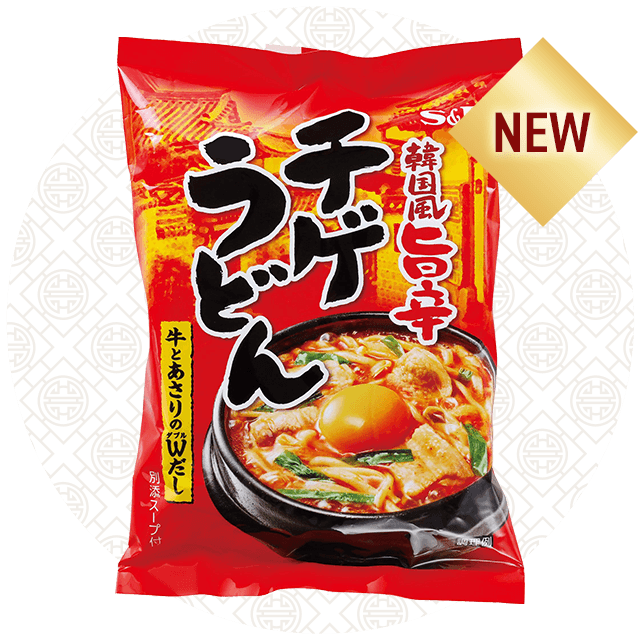韓国風旨辛チゲうどん