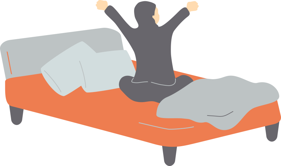 1日のはじまりに